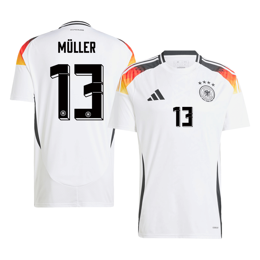 Tricouri Fotbal Germania MÜLLER #13 Acasă 2024 - Super (mărime mare)
