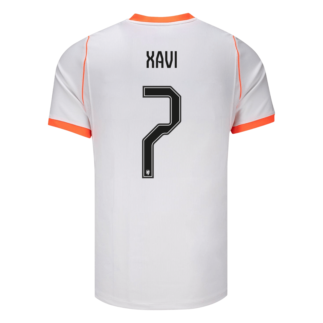 Tricouri Fotbal Netherlands XAVI #7 Deplasare Cupa Mondială 2026