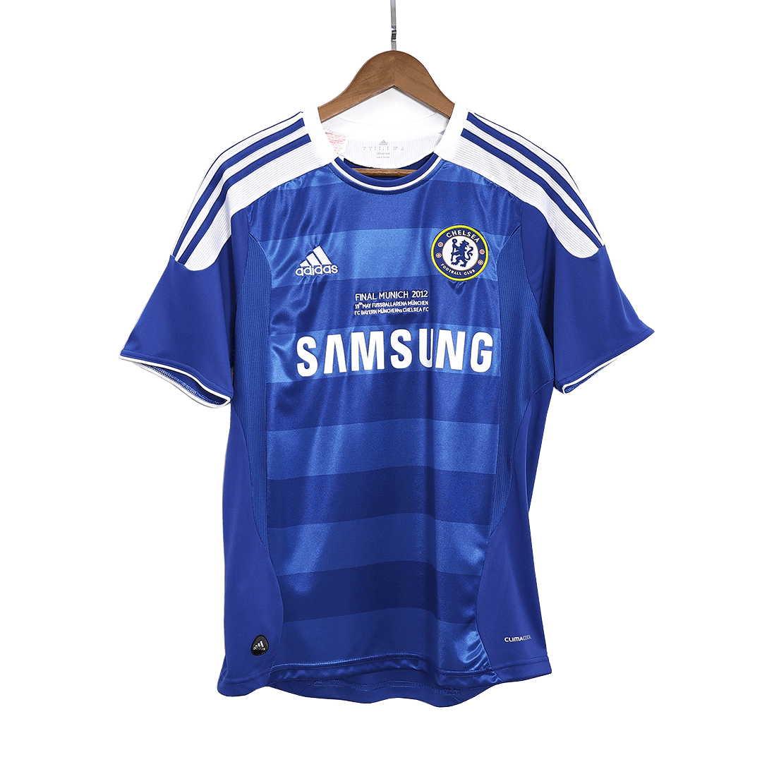 Tricouri Fotbal Vintage Chelsea Acasă 2011/12 - UCL Final