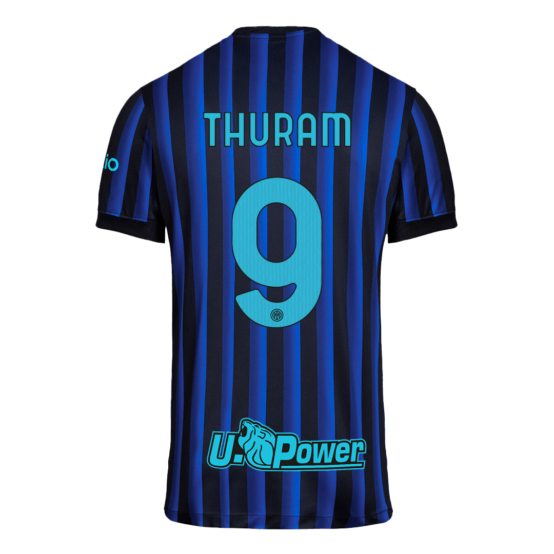 Tricouri Fotbal Inter Milano THURAM #9 Acasă 2025/26