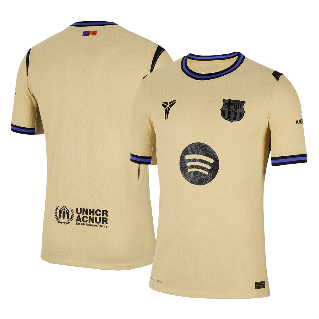 Tricouri Fotbal Barcelona Deplasare 2025/26 Authentic