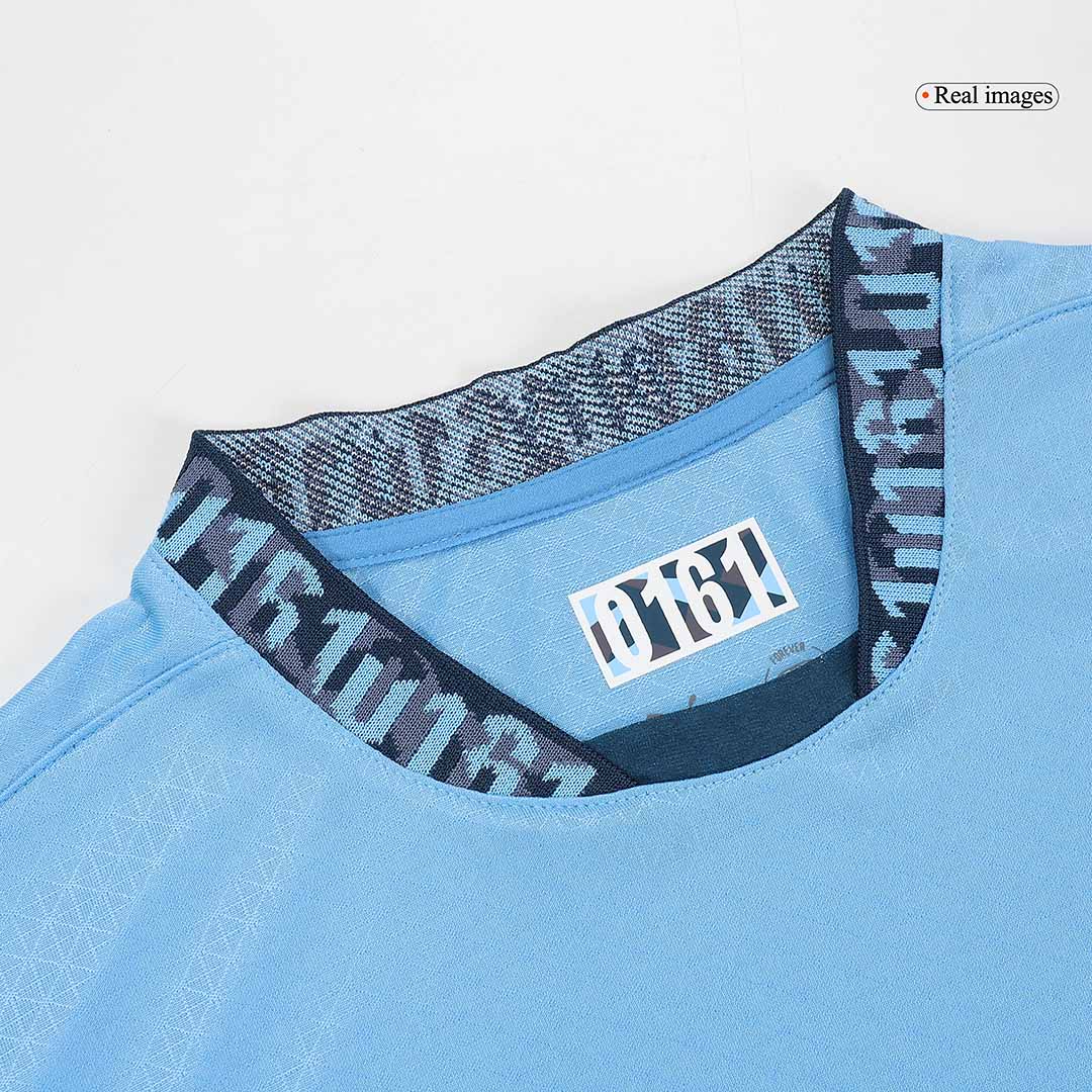 Tricouri Fotbal Manchester City RODRIGO #16 Acasă 2024/25 Authentic - UCL