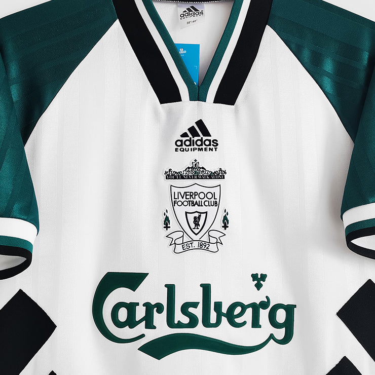 Tricouri Fotbal Vintage Liverpool Deplasare 1993/95