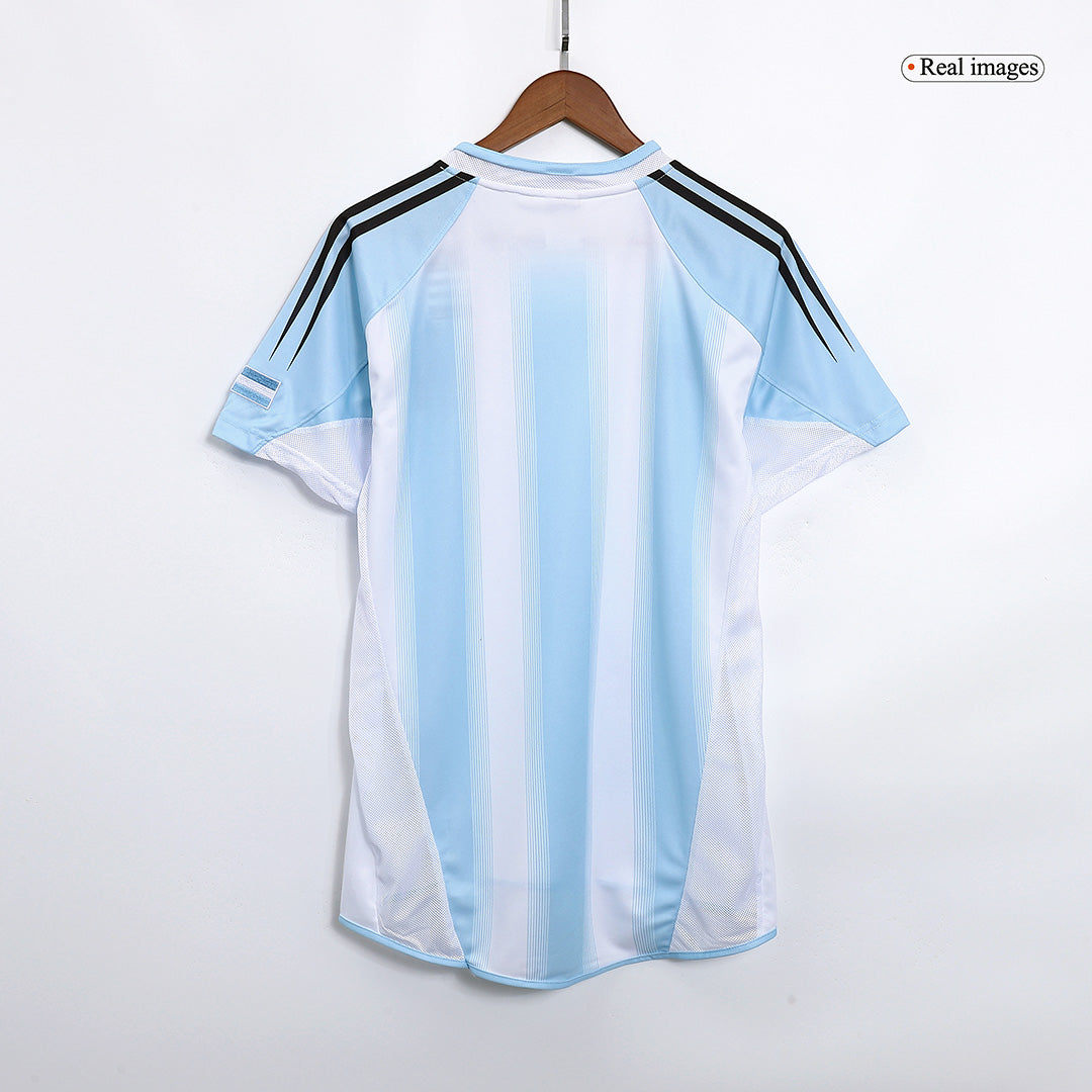 Tricouri Fotbal Vintage Argentina Acasă 2004/05