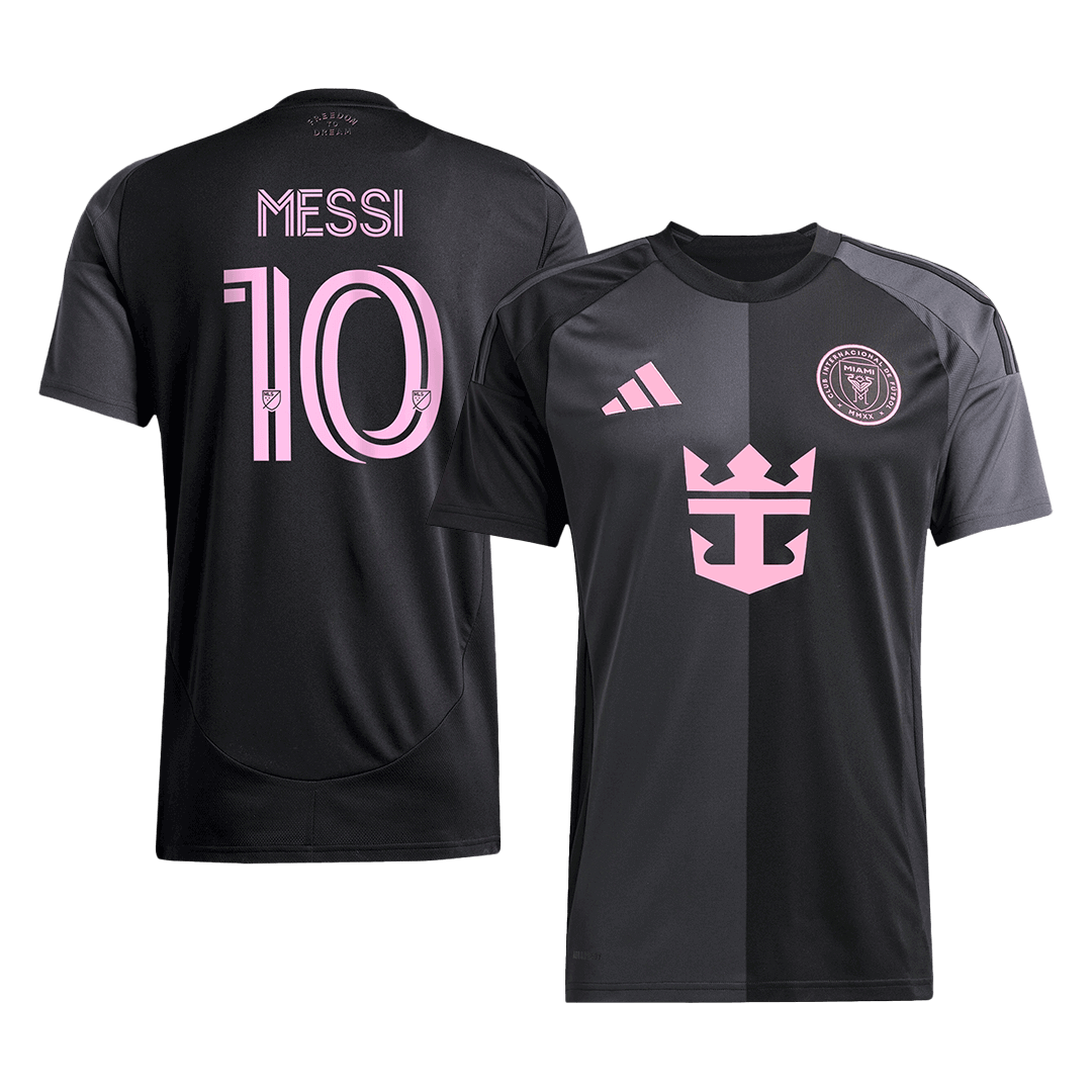 Tricouri Fotbal Inter Miami CF MESSI #10 Deplasare 2025 (mărime mare)