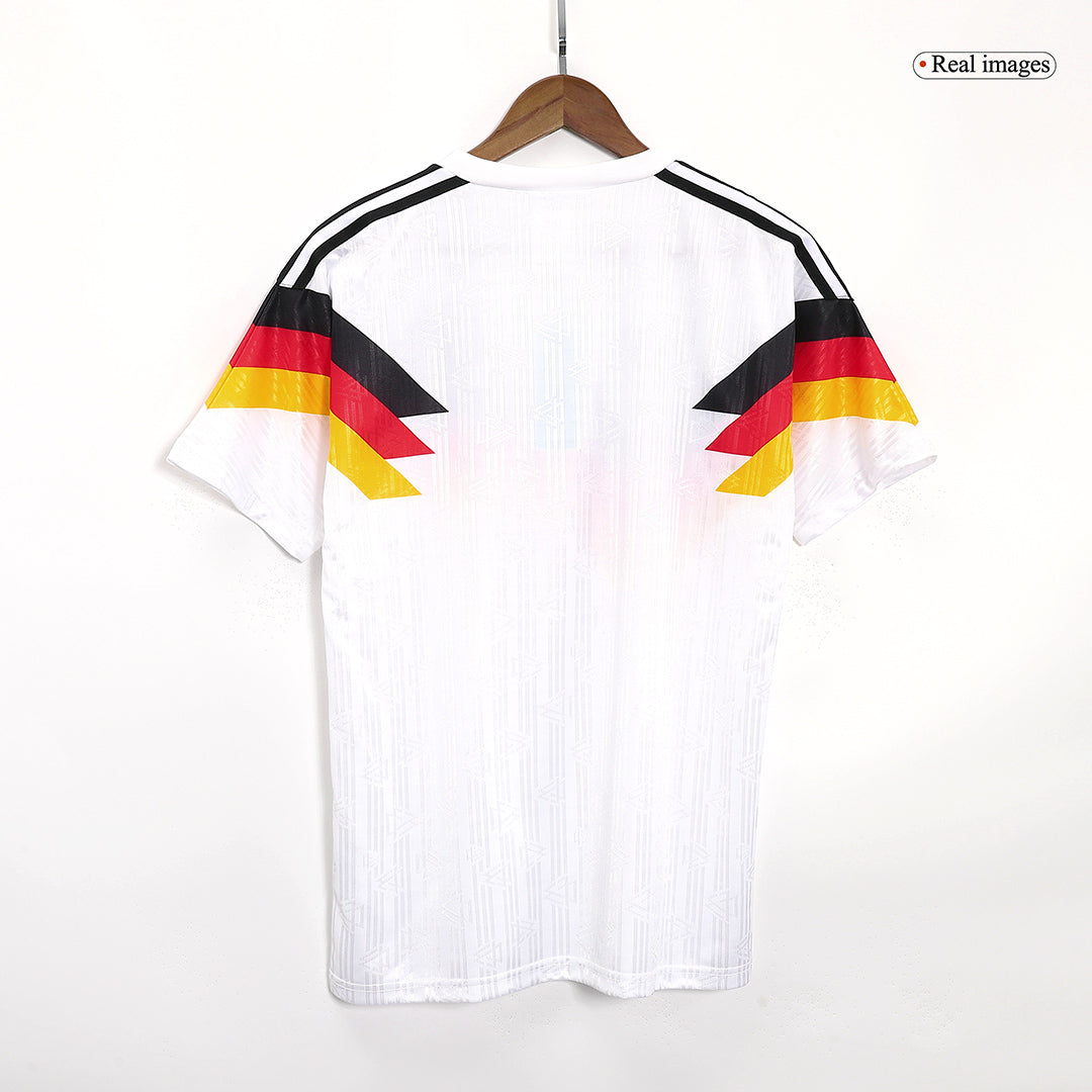 Tricouri Fotbal Vintage Germania Acasă 1990