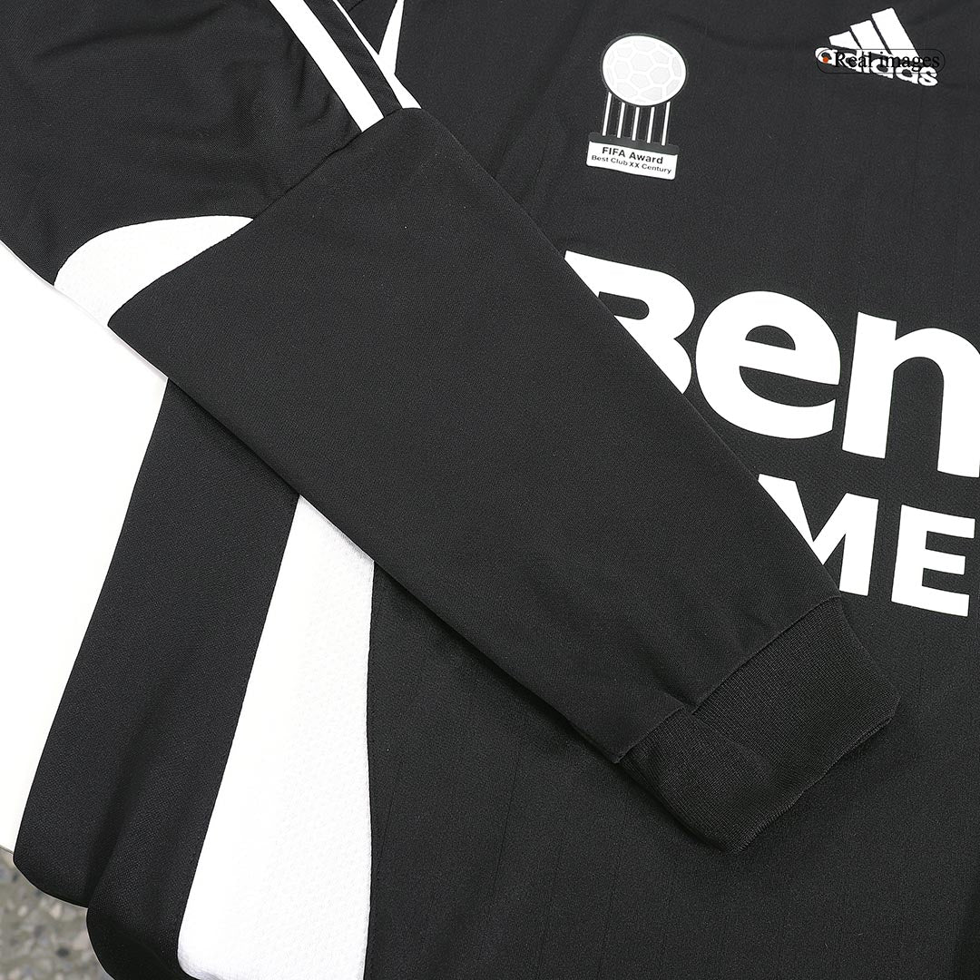 Tricouri Fotbal Vintage Real Madrid BECKHAM #23 Deplasare 2006/07 Mânecă Lungă