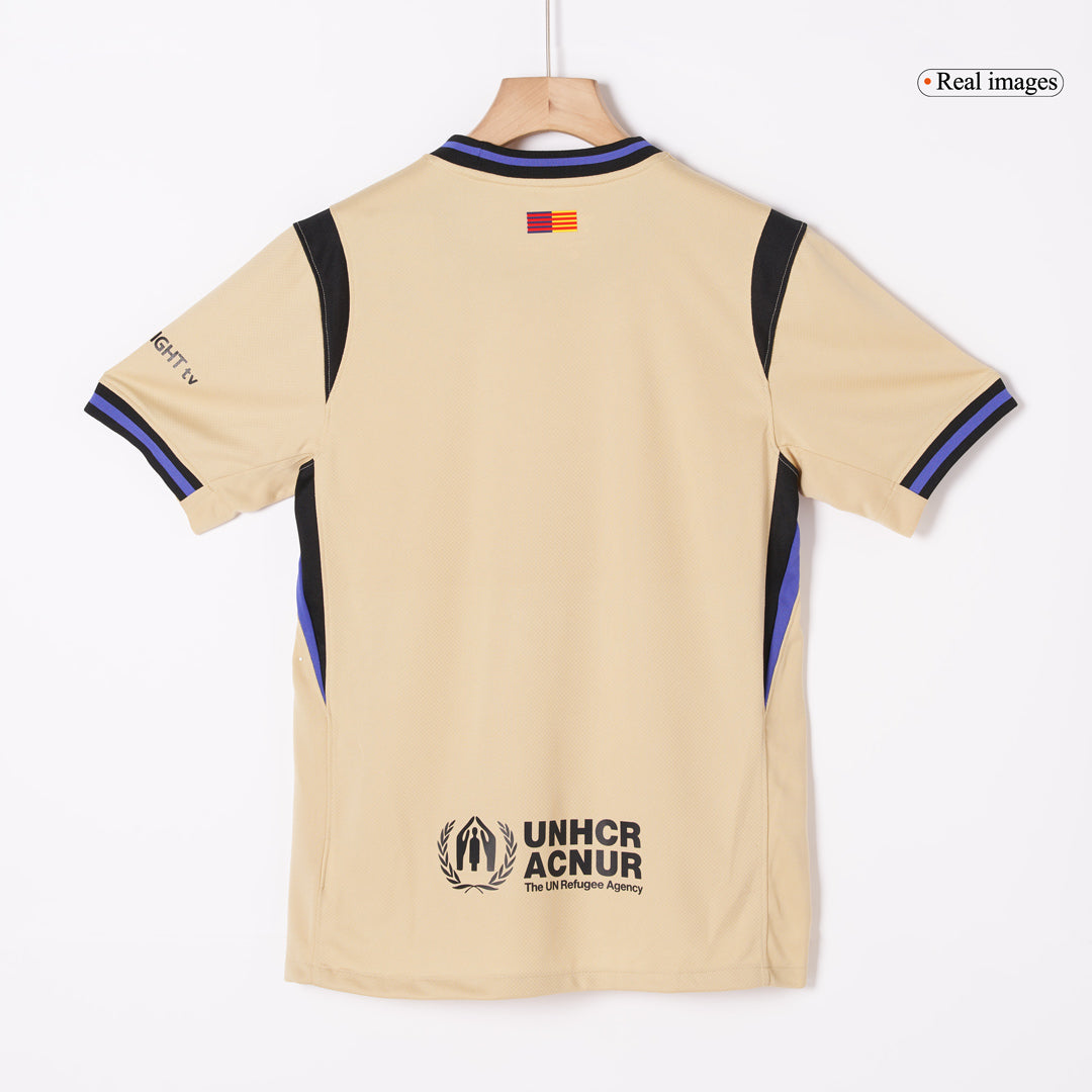 Tricouri Fotbal Barcelona GAVI #6 Deplasare 2025/26 - UCL