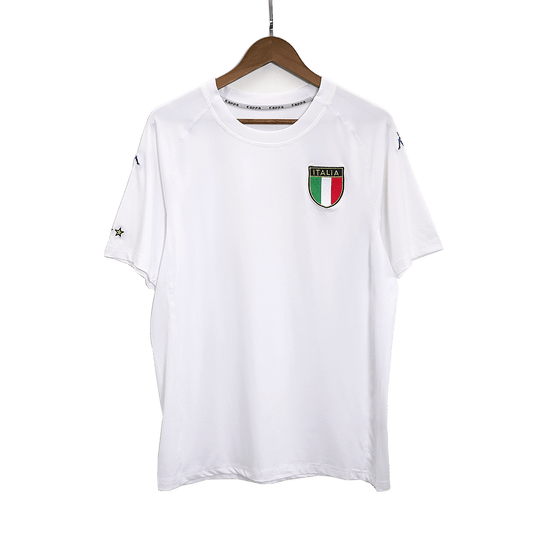Tricouri Fotbal Vintage Italia Deplasare 2002