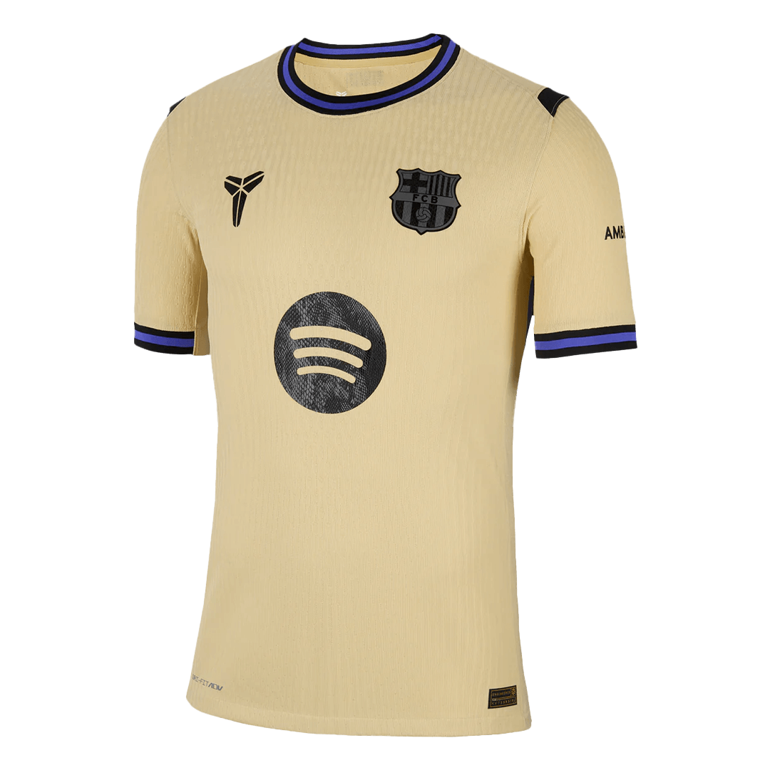Tricouri Fotbal Barcelona RAPHINHA #11 Deplasare 2025/26 Authentic - UCL