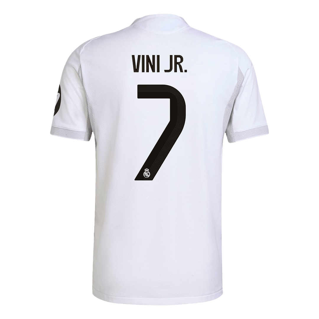 Tricouri Fotbal Real Madrid VINI JR. #7 Acasă 2025/26 Authentic