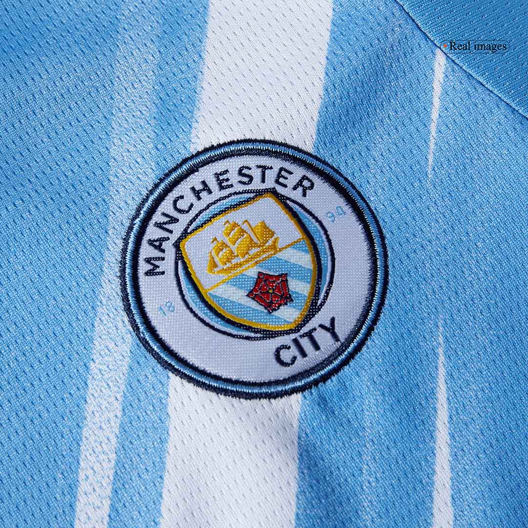 Set Tricouri Fotbal Manchester City Acasă 2025/26 Pentru Copii