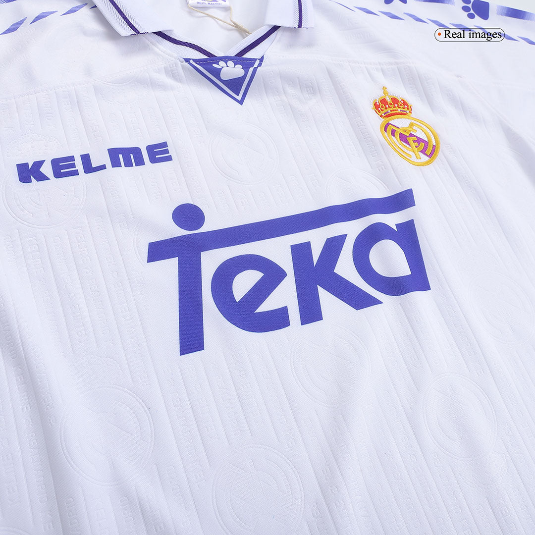 Tricouri Fotbal Vintage Real Madrid Acasă 1996/97