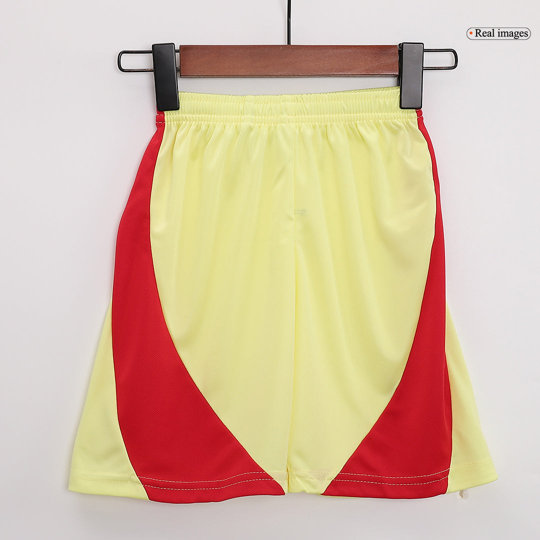 Set Tricouri Fotbal Spania Deplasare 2024 Pentru Copii.