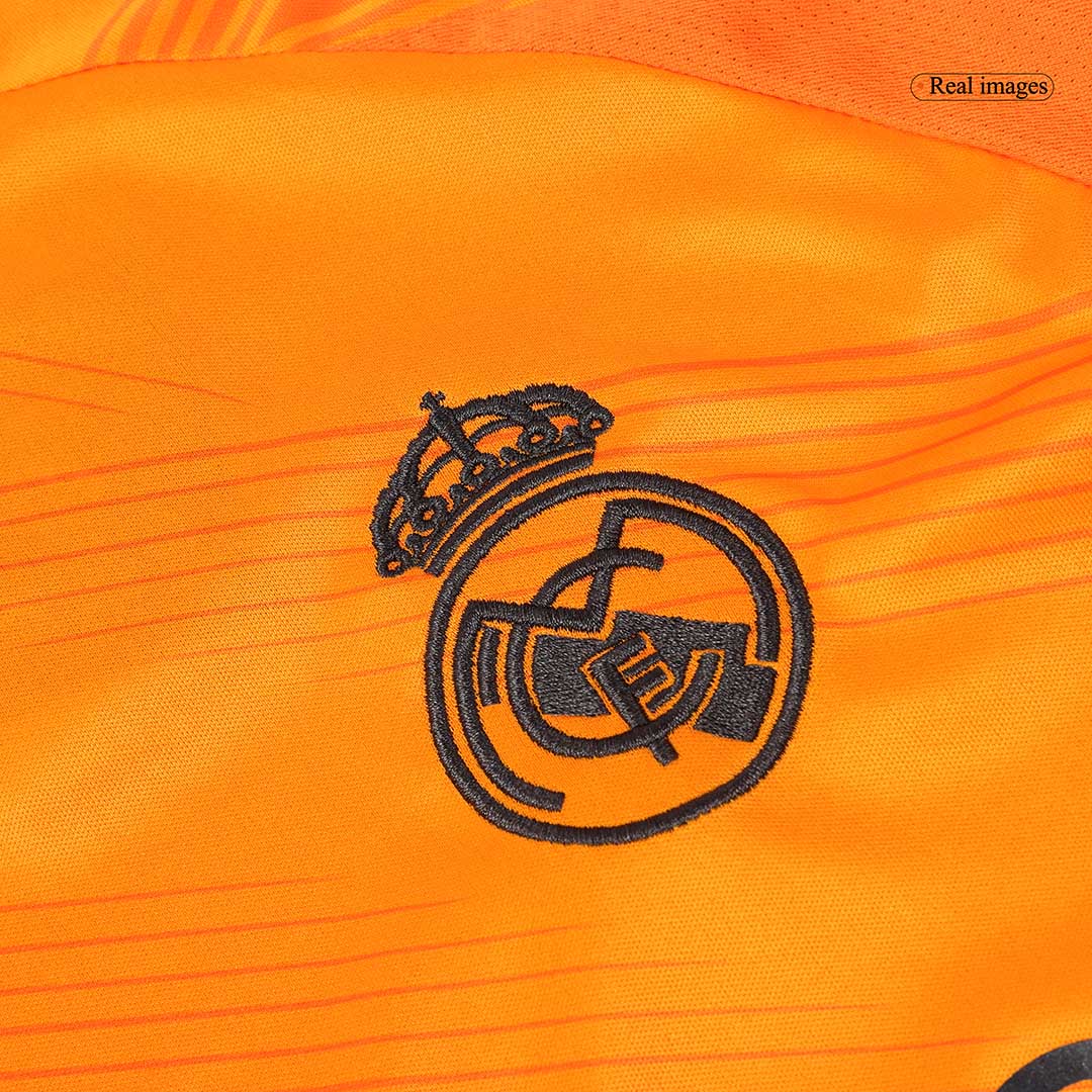 Tricouri Fotbal Real Madrid Deplasare 2024/25 Mânecă Lungă (mărime mare)