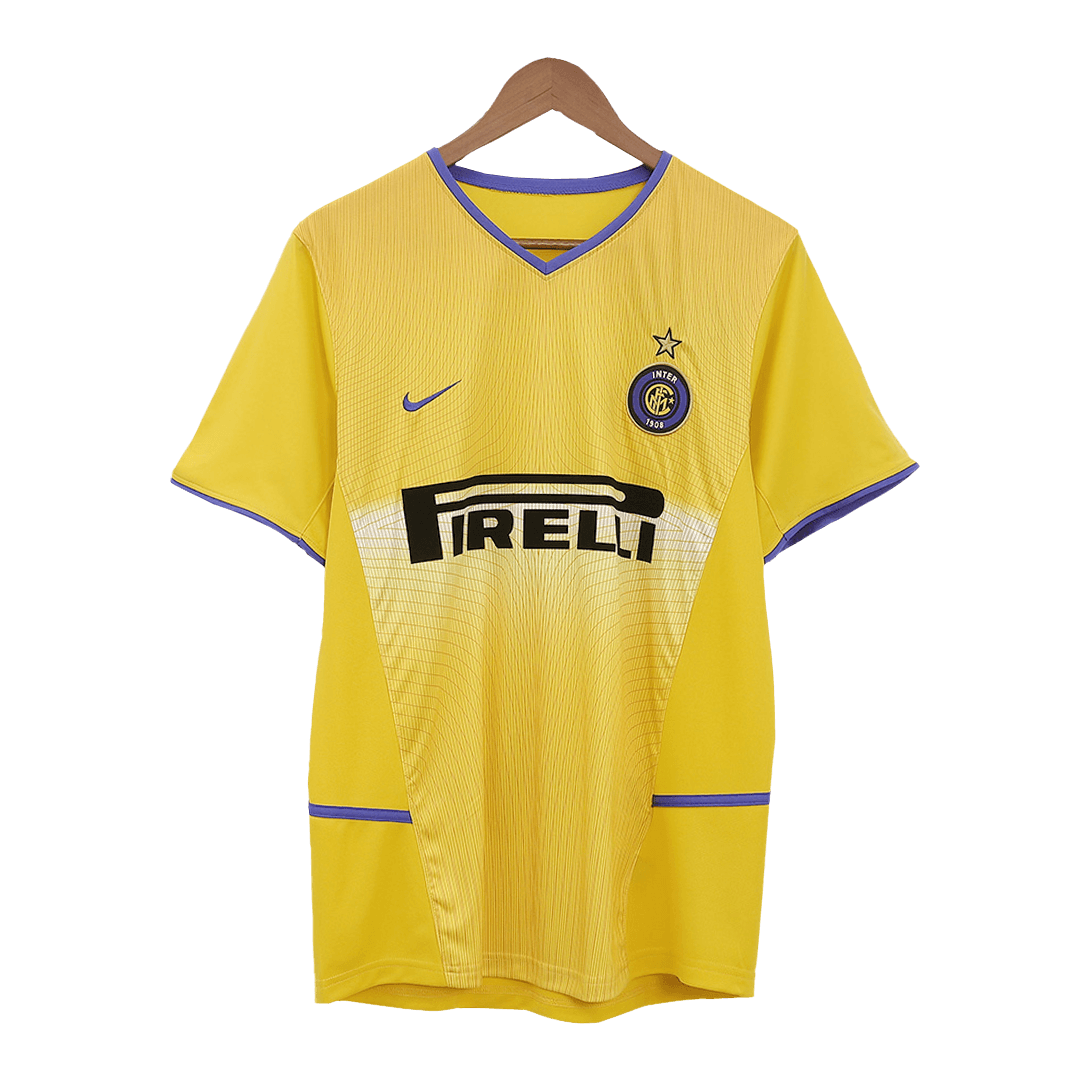 Tricouri Fotbal Vintage Inter Milano Treilea 2002/03