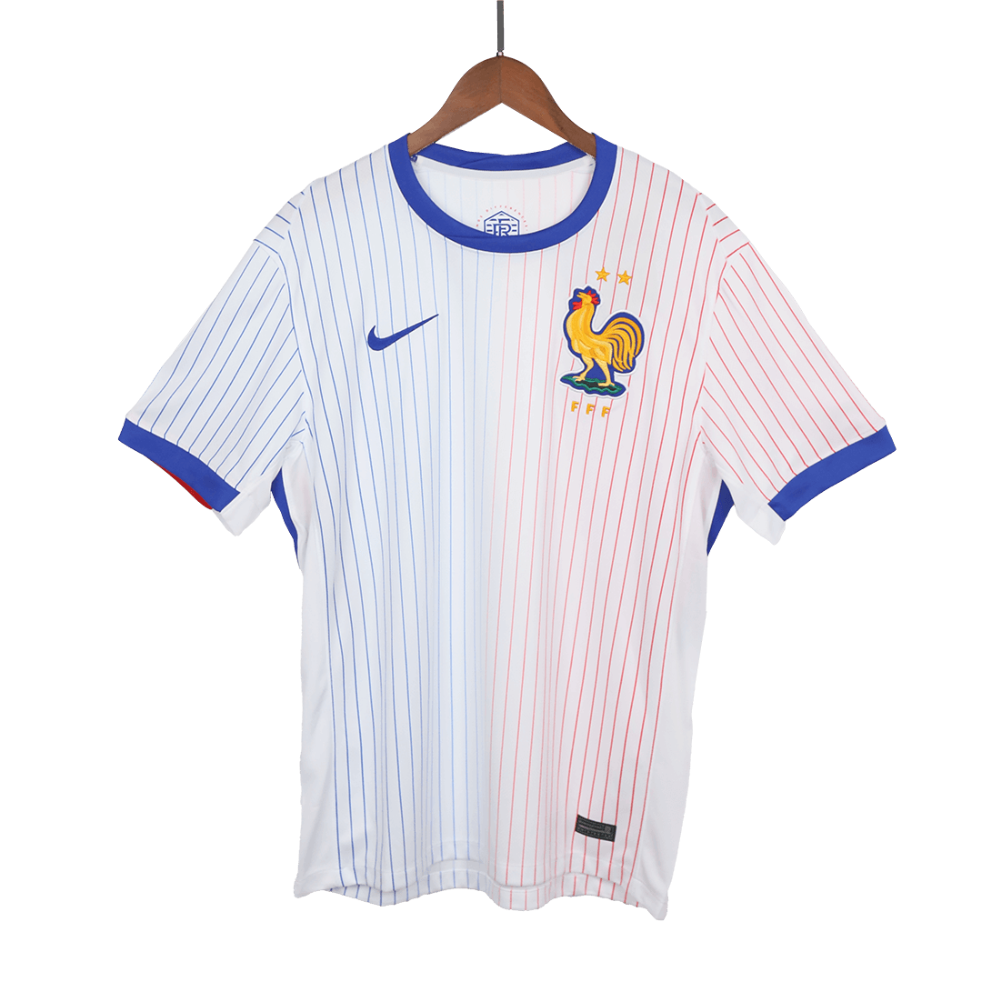 Tricouri Fotbal Franța Deplasare 2024 (mărime mare)