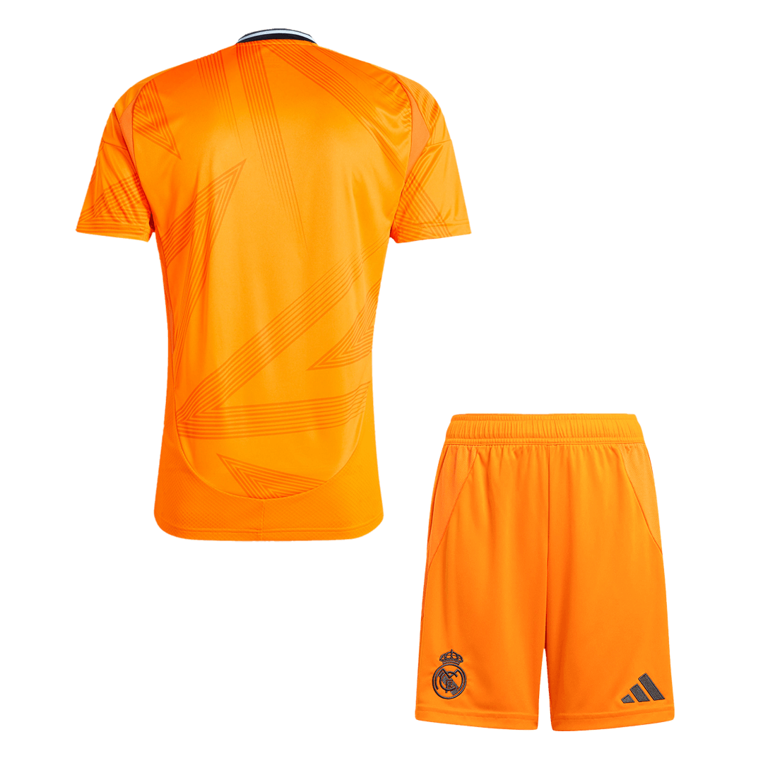 Set Tricouri Fotbal Real Madrid Deplasare 2024/25.