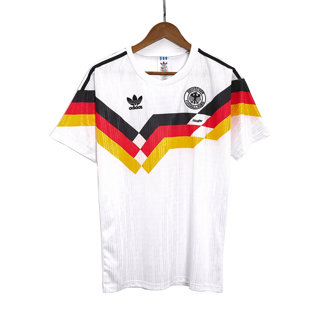 Tricouri Fotbal Vintage Germania Acasă 1990