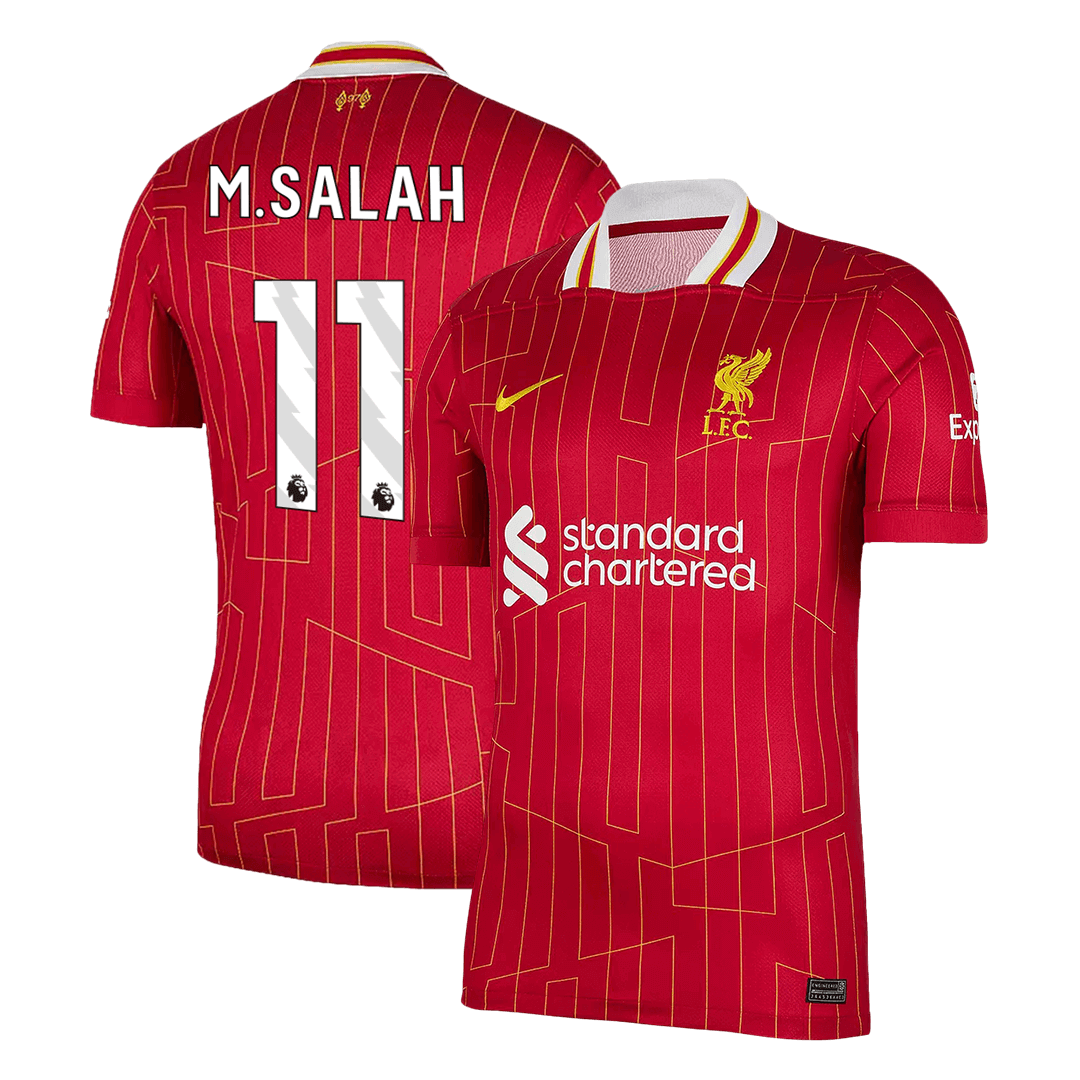 Tricouri Fotbal Liverpool M.SALAH #11 Acasă 2024/25 - Super (mărime mare)
