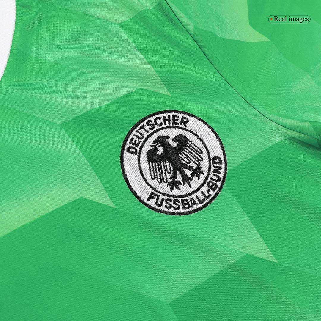 Tricouri Fotbal Vintage Germania Deplasare 1988/90