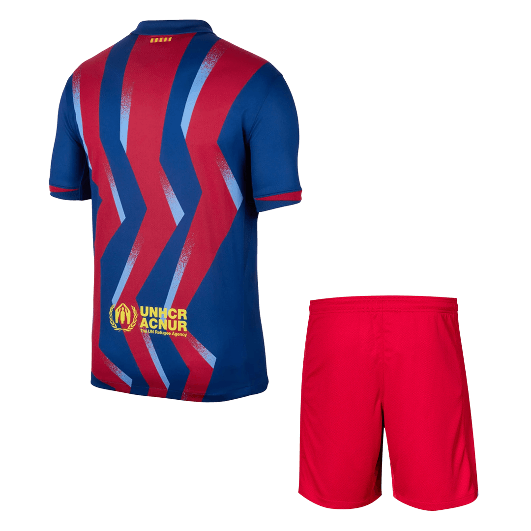 Set Tricouri Fotbal Barcelona Fourth Away 2025/26