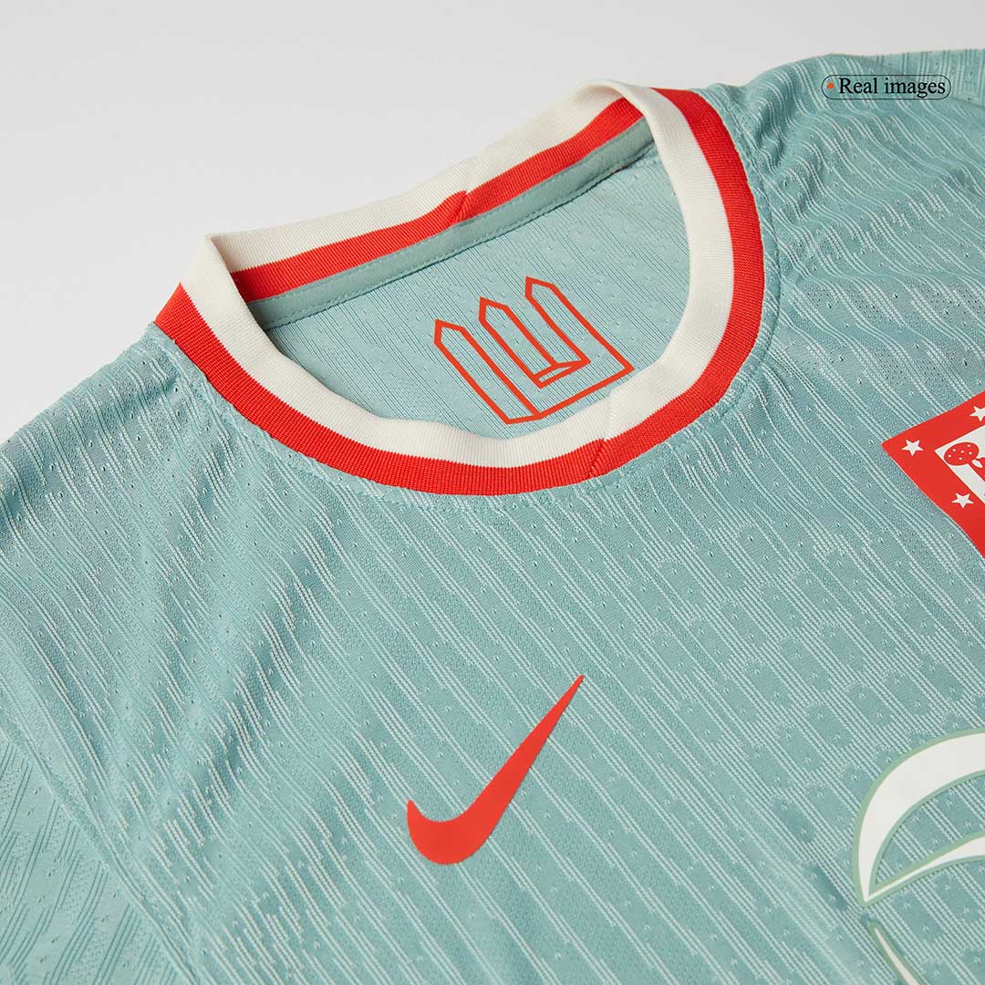 Tricouri Fotbal Atletico Madrid GRIEZMANN #7 Deplasare 2024/25 Authentic