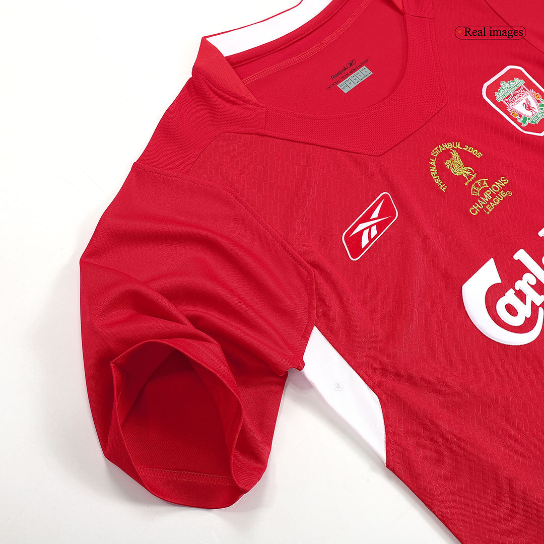 Tricouri Fotbal Vintage Liverpool 2005 - UCL