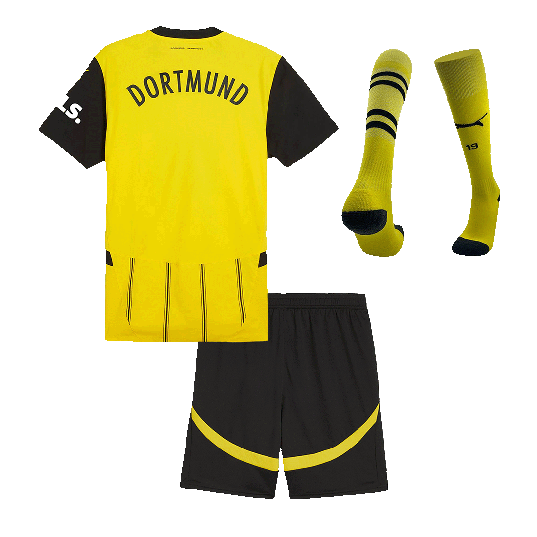 Set Tricouri Fotbal Borussia Dortmund Acasă 2024/25 Pentru Copii