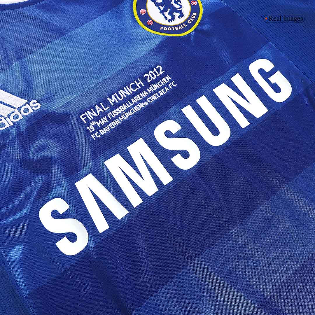 Tricouri Fotbal Vintage Chelsea Acasă 2011/12 - UCL Final