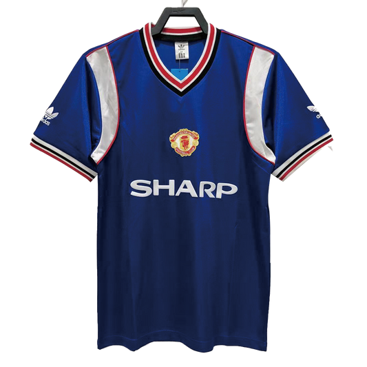 Tricouri Fotbal Vintage Manchester United Deplasare 1985