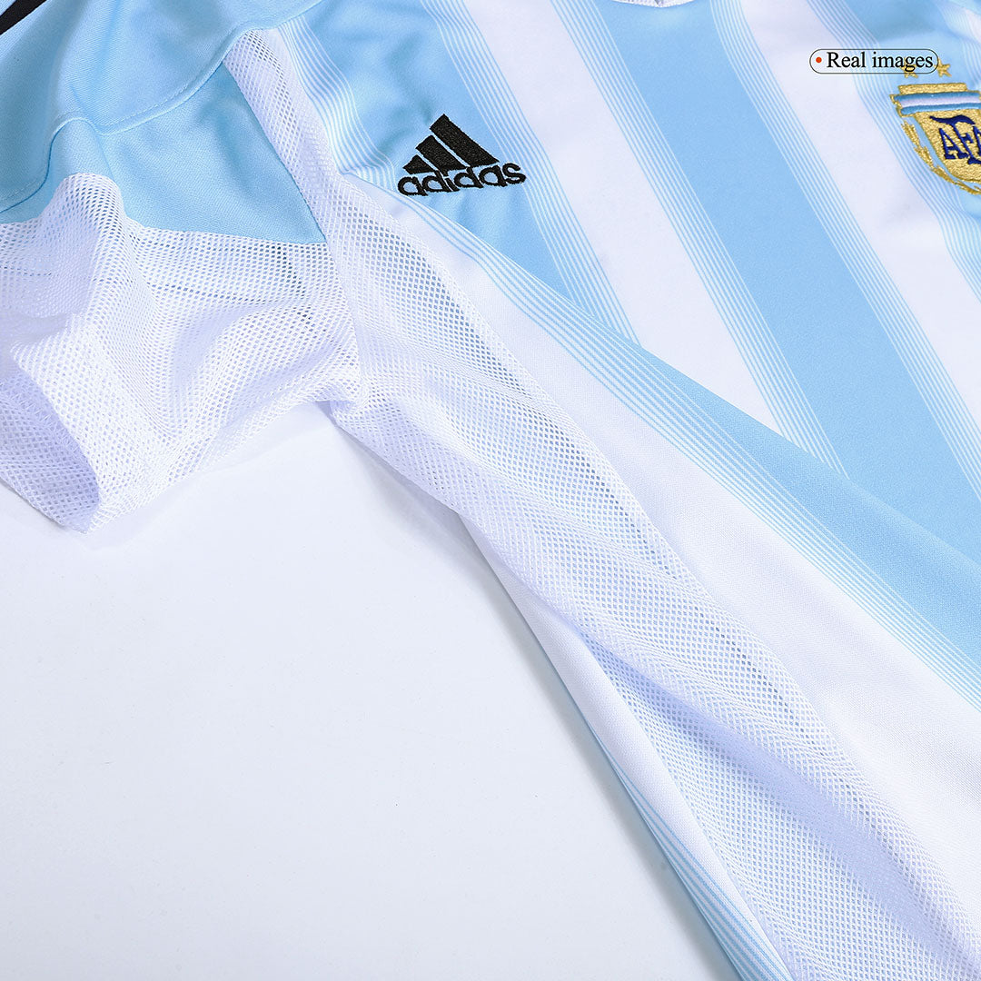 Tricouri Fotbal Vintage Argentina Acasă 2004/05
