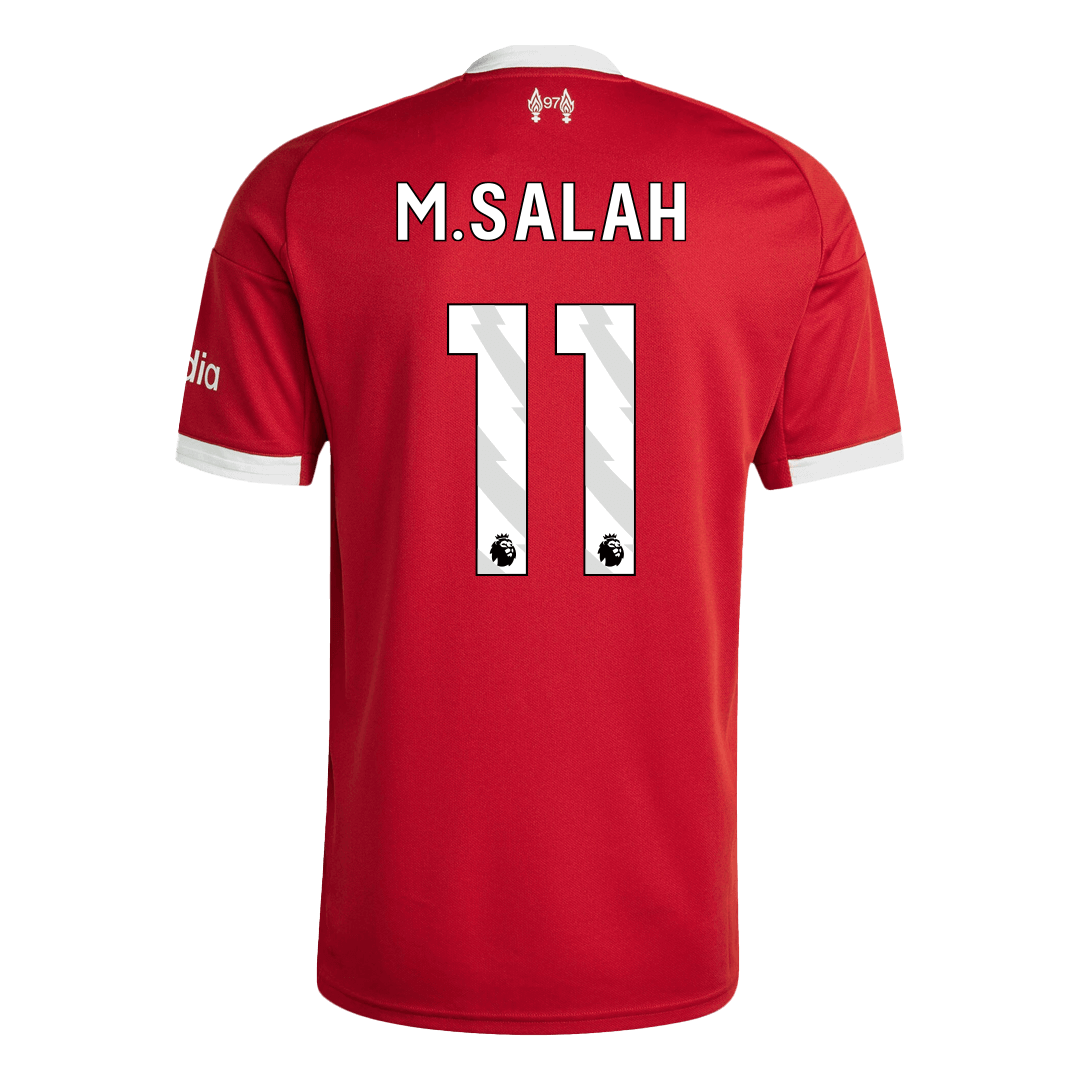 Tricouri Fotbal Liverpool M.SALAH #11 Acasă 2025/26