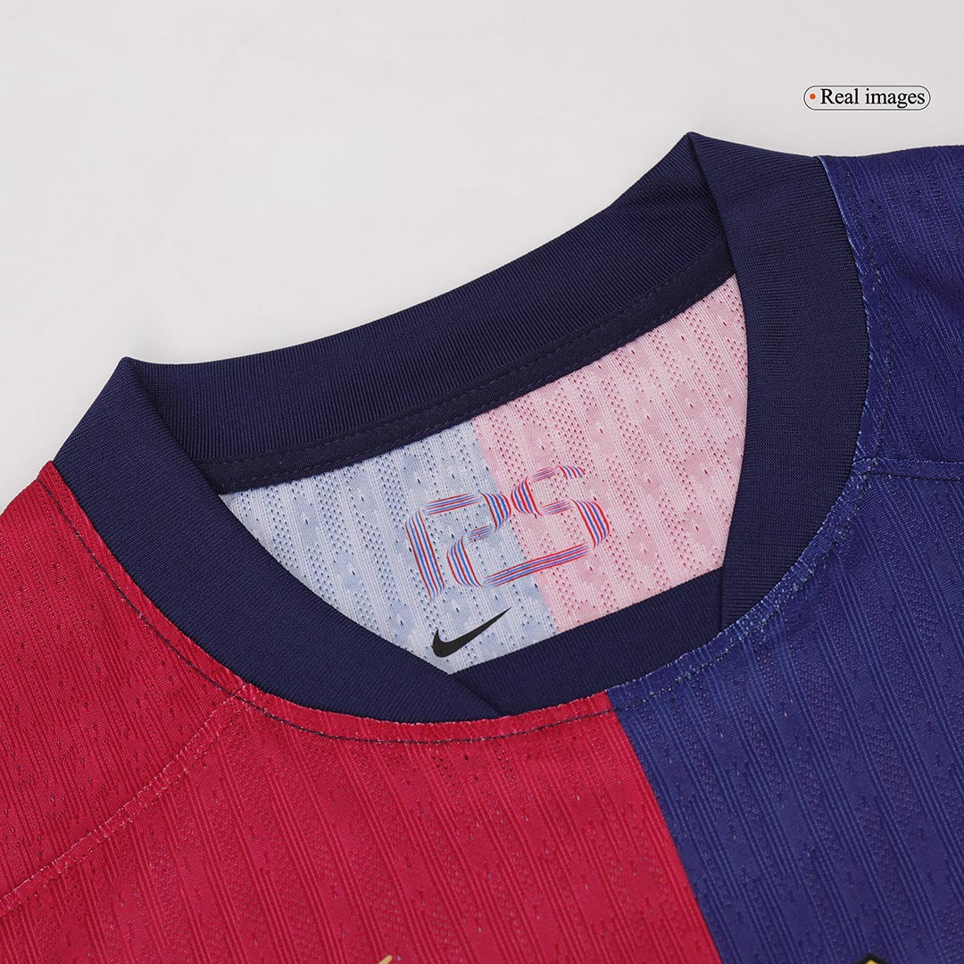 Tricouri Fotbal Barcelona PEDRI #8 Acasă 2024/25 Authentic