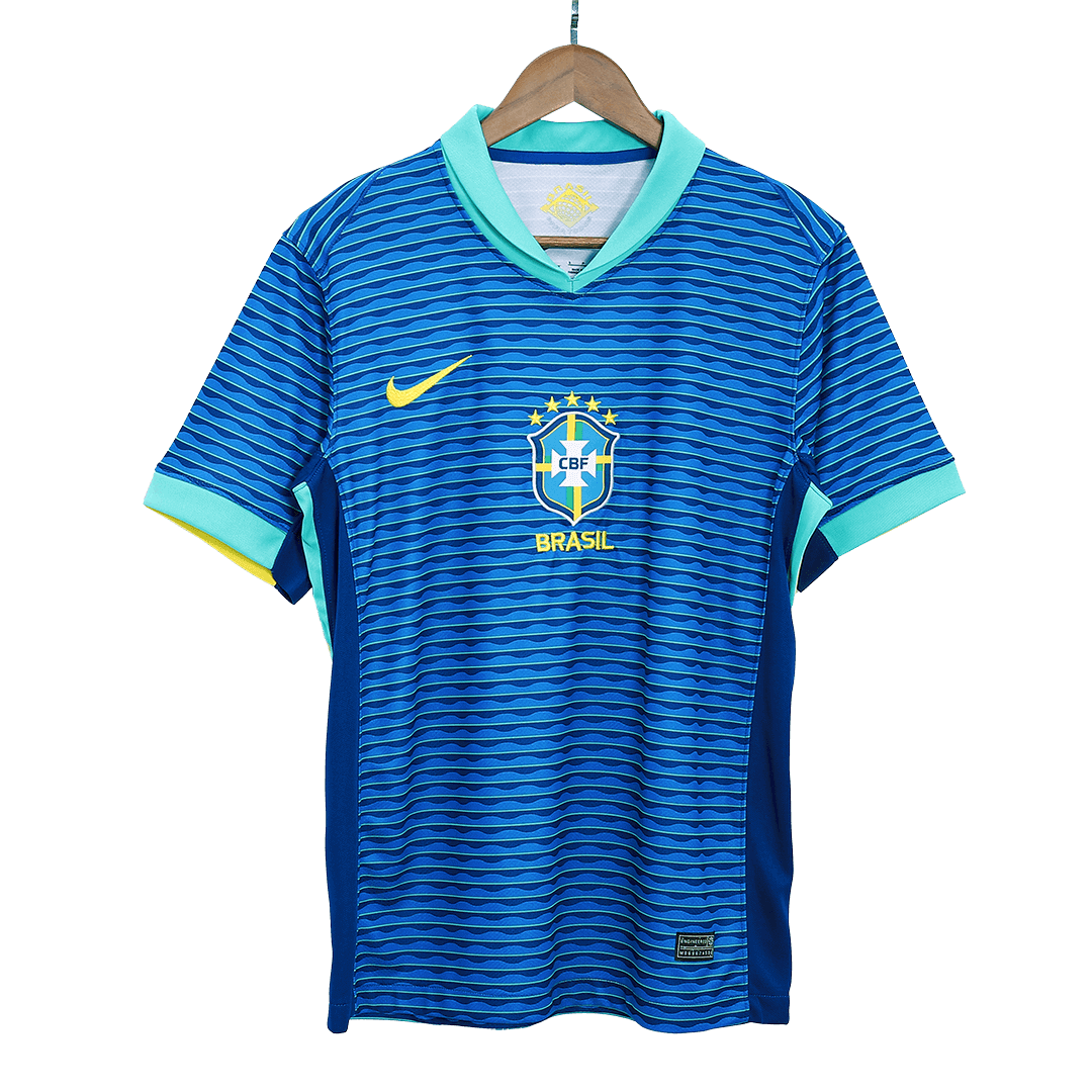 Tricouri Fotbal Brazilia Deplasare 2024 (mărime mare)