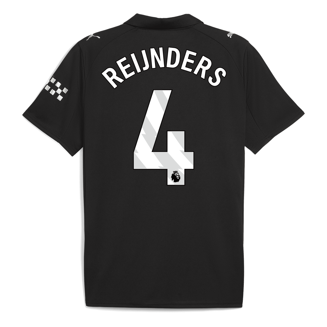 Tricouri Fotbal Manchester City REIJNDERS #4 Deplasare 2025/26