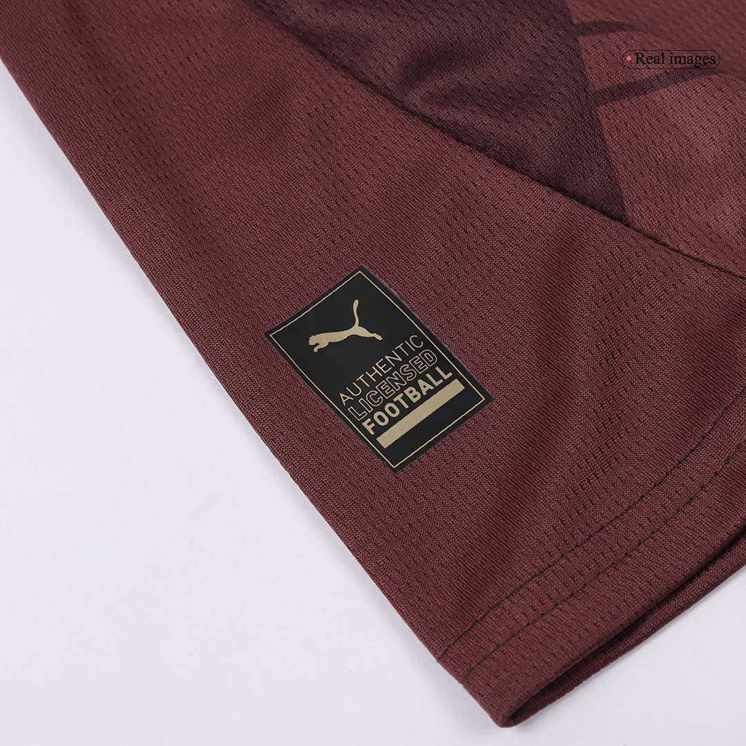 Set Tricouri Fotbal Manchester City Treilea 2024/25 Pentru Copii.