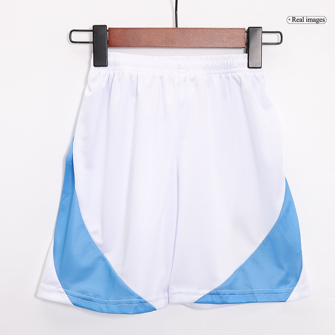 Set Tricouri Fotbal Argentina Acasă 2024 Pentru Copii.