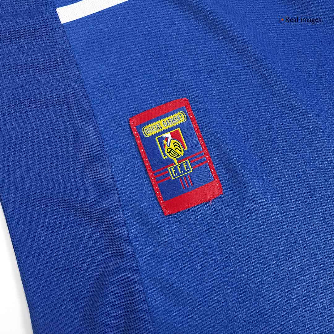 Tricouri Fotbal Vintage Franța Acasă 1998