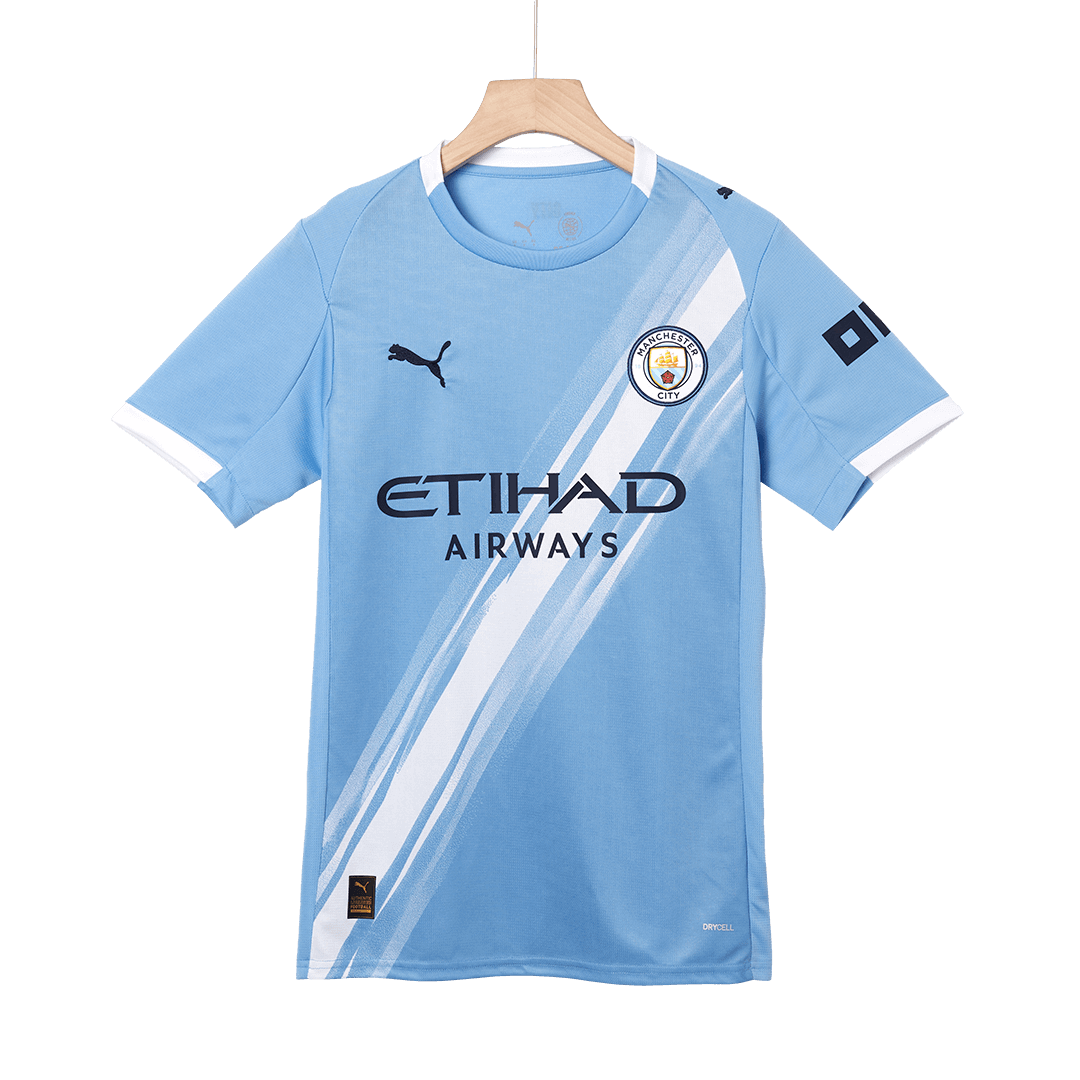 Tricouri Fotbal Manchester City RODRIGO #16 Acasă 2025/26 - Premium (mărime mare)