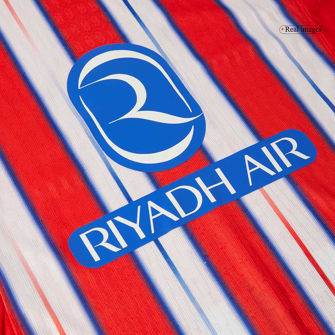 Tricouri Fotbal Atletico Madrid GRIEZMANN #7 Acasă 2024/25 Authentic