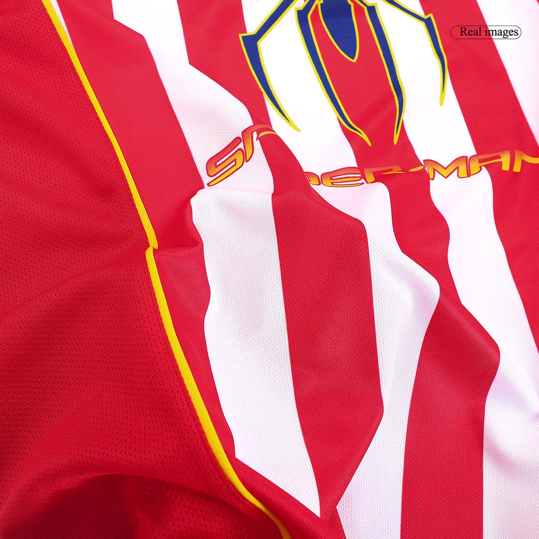 Tricouri Fotbal Vintage Atletico Madrid Acasă 2004/05