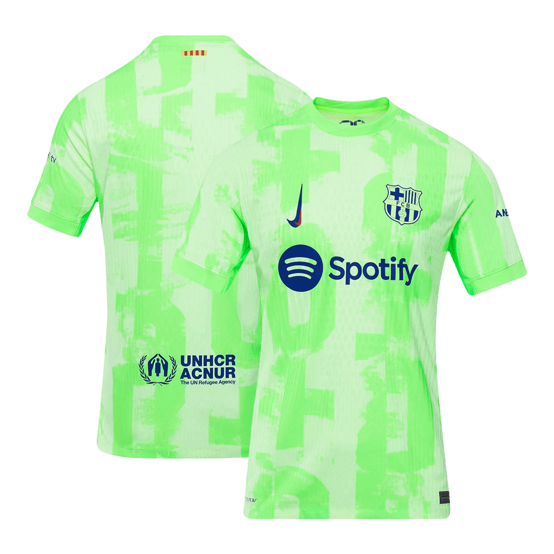 Tricouri Fotbal Barcelona Treilea 2024/25 Authentic