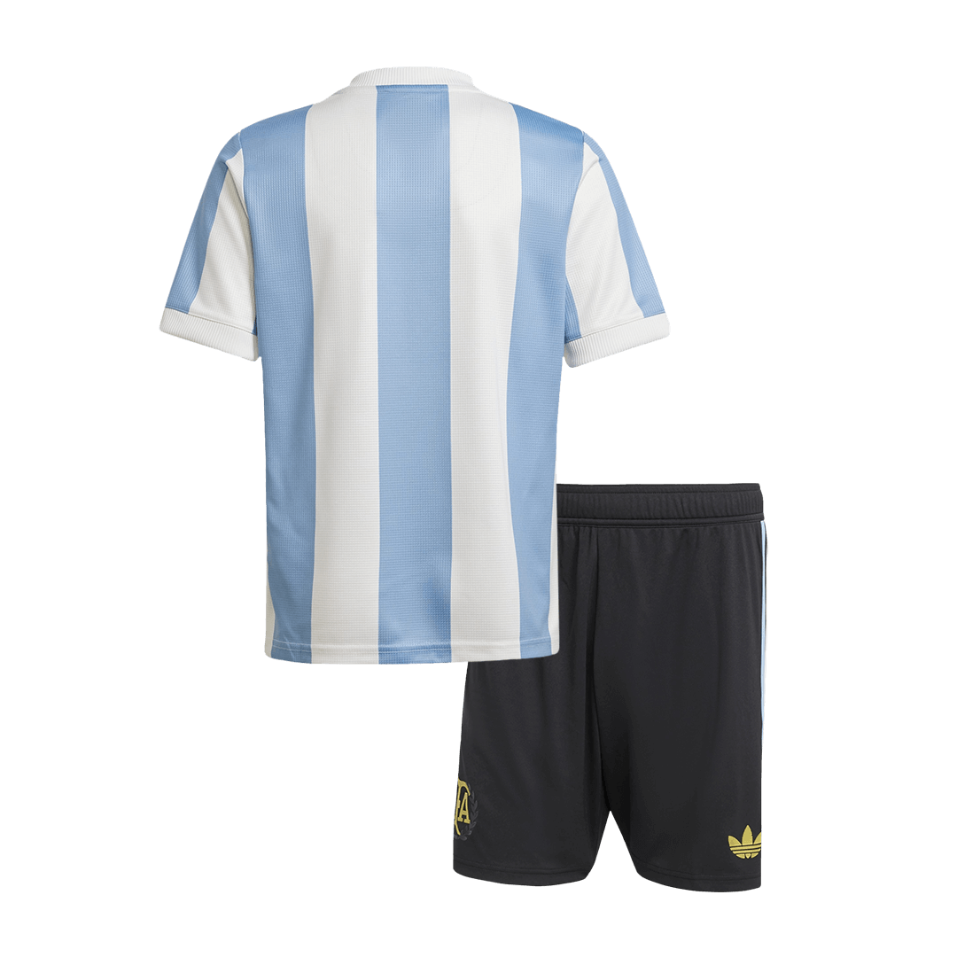 Set Tricouri Fotbal Argentina 2024 Pentru Copii - 50th Anniversary