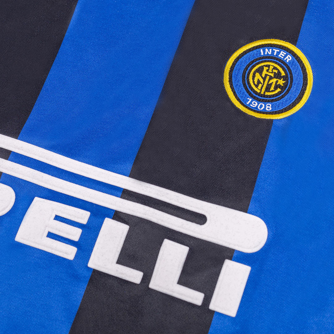 Tricouri Fotbal Vintage Inter Milano RONALDO #9 Acasă 1999/00