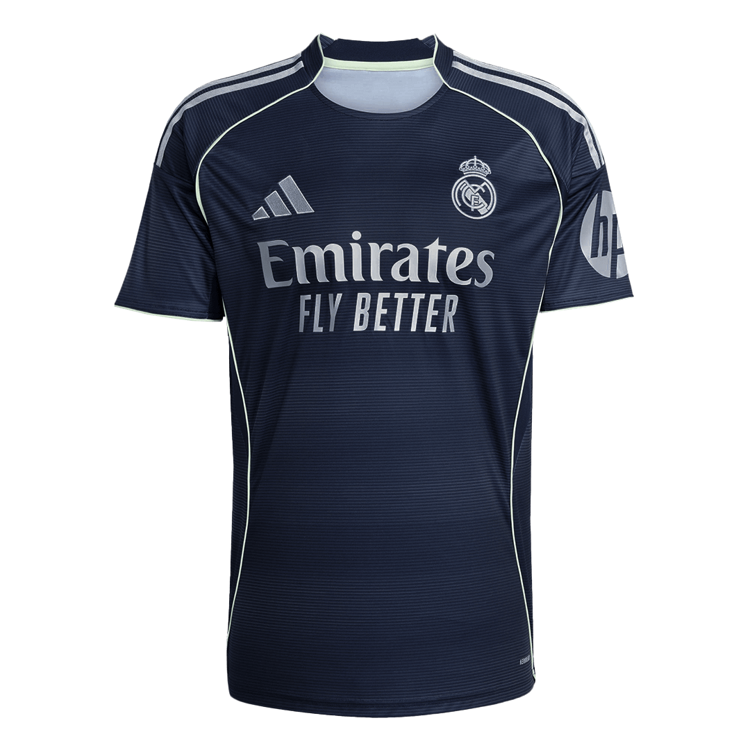 Tricouri Fotbal Real Madrid VINI JR. #7 Deplasare 2025/26