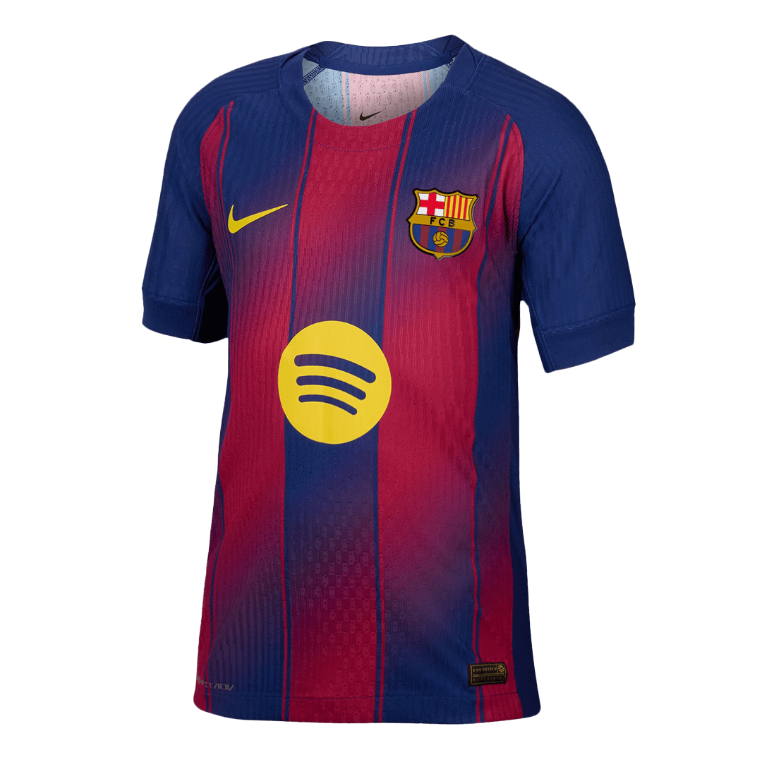 Tricouri Fotbal Barcelona RAPHINHA #11 Acasă 2025/26 Authentic - UCL