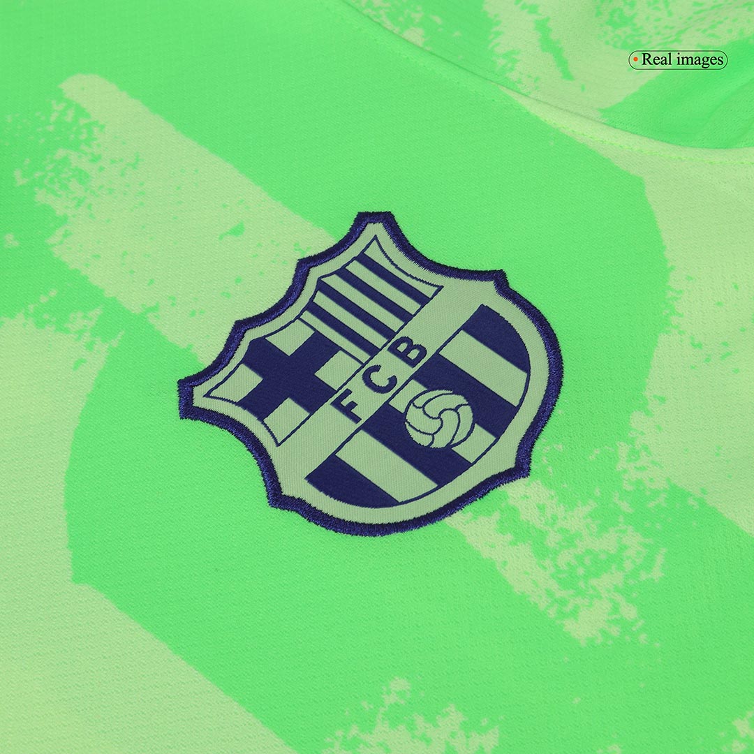 Tricouri Fotbal Barcelona LEWANDOWSKI #9 Treilea 2024/25 UCL - Super