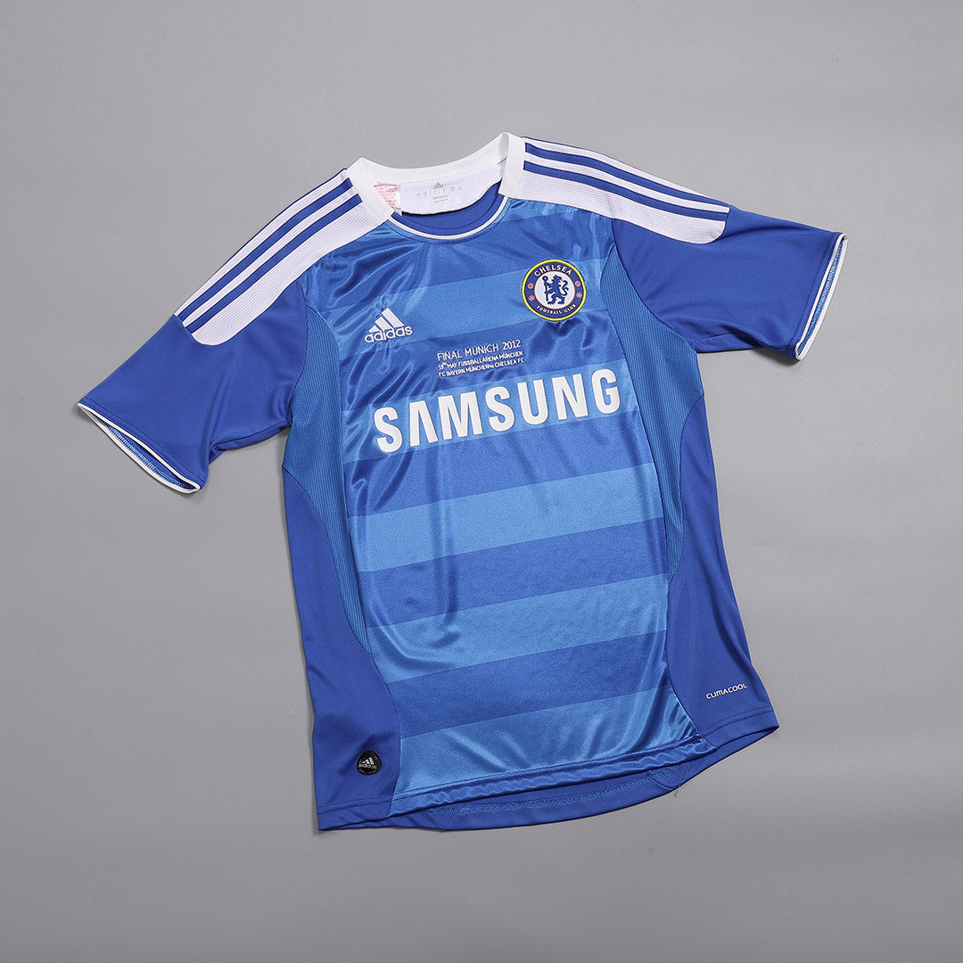 Tricouri Fotbal Vintage Chelsea Acasă 2011/12 - UCL Final