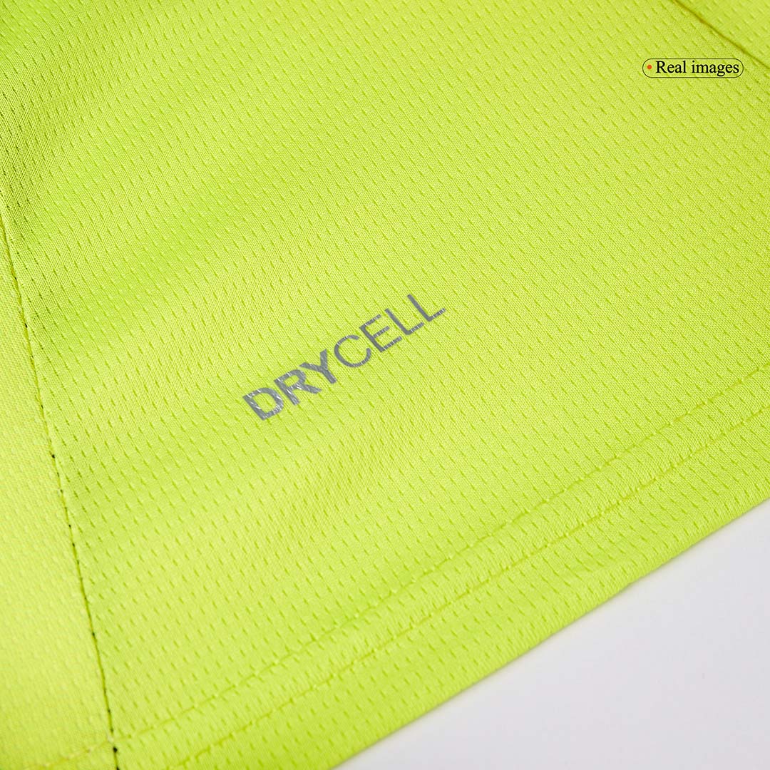 Set Tricouri Fotbal Manchester City Deplasare 2024/25 Pentru Copii.